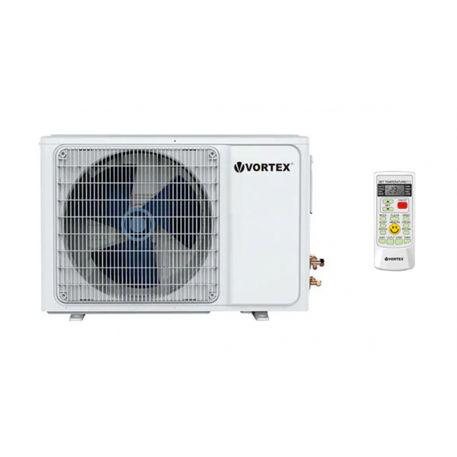 Aer Conditionat VORTEX  Wi-fi Profesional 18000 Btu, Kit Instalare Inclus, A++/a+, Suprafata Acoperita 60m², Dezumidificare/incalzire/racire, R32, Alb