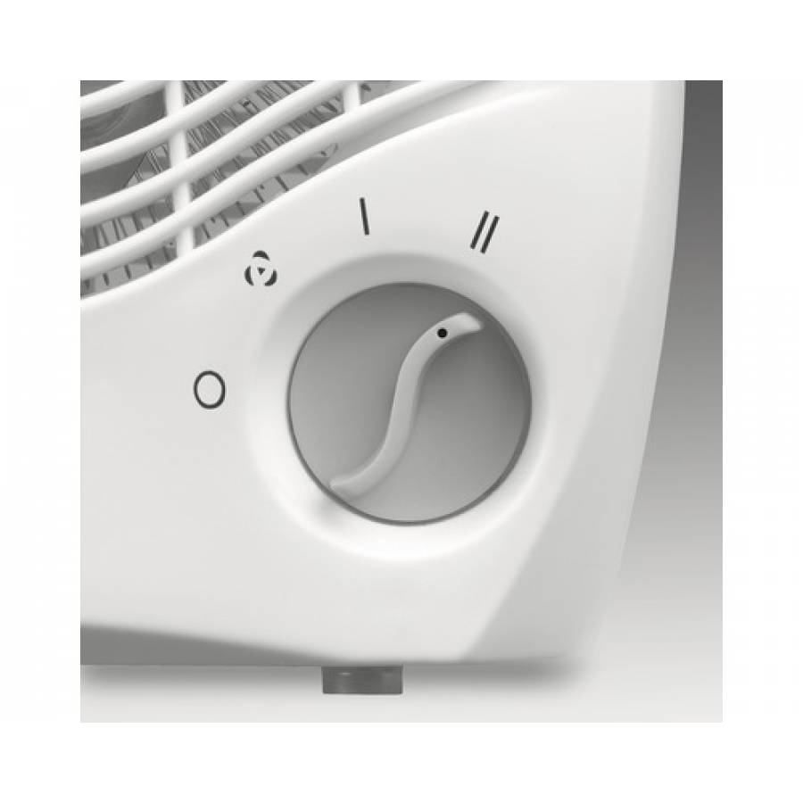 Aeroterma KlaussTech, 1000-2000w, Functie De Caldura Si Aer Rece, Protectie La Supraincalzire, Termostat Adjustabil, Indicator Led, Control Automat Al Caldurii, Alb