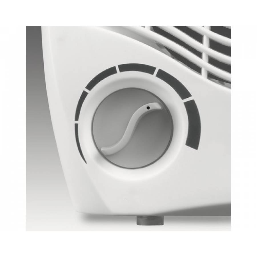 Aeroterma KlaussTech, 1000-2000w, Functie De Caldura Si Aer Rece, Protectie La Supraincalzire, Termostat Adjustabil, Indicator Led, Control Automat Al Caldurii, Alb