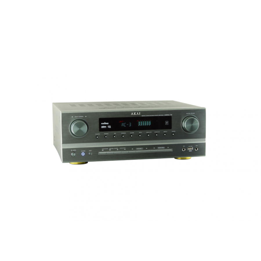 Amplificator Akai Cu Tuner Fm , Iesire 5.1 , Bluetooth  , Usb , Putere 375  W