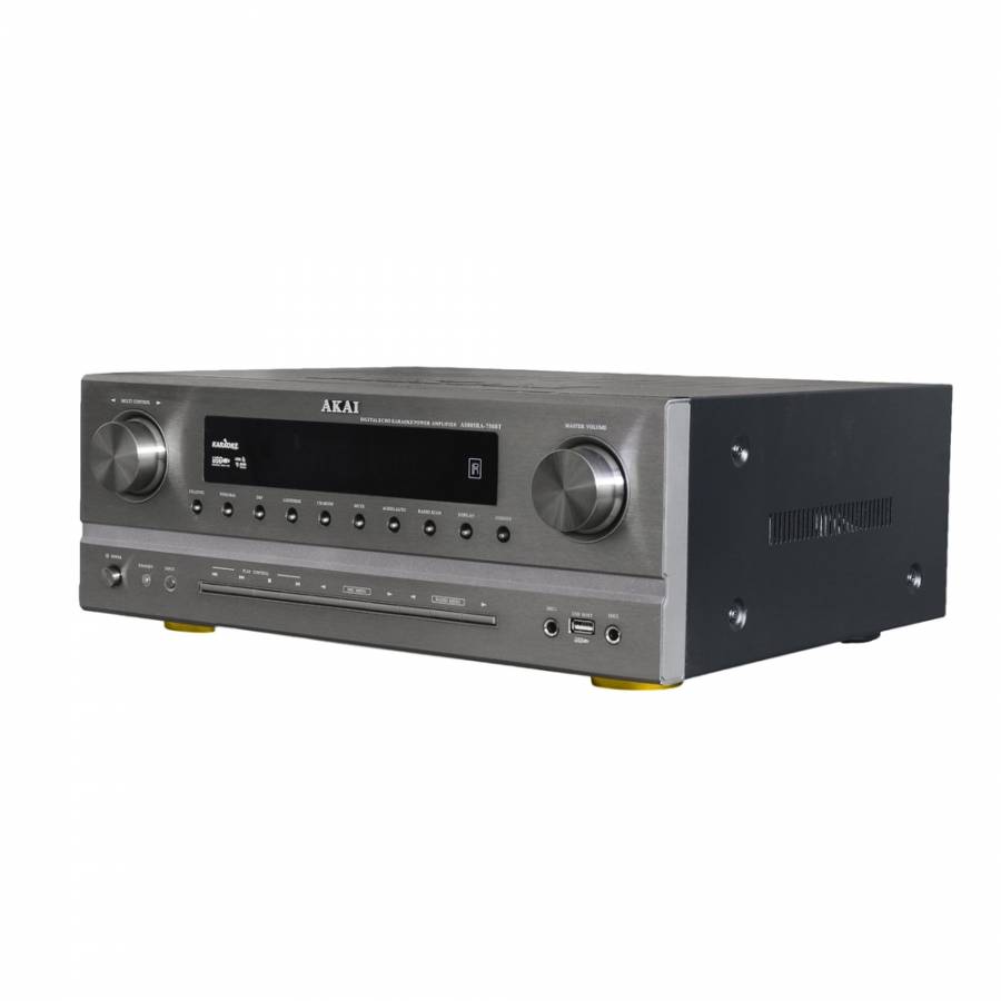 Amplificator Akai Cu Tuner Fm , Iesire 5.1 , Bluetooth  , Usb , Putere 375  W