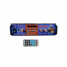 Amplificator Audio Bluetooth , Cu Modul Usb , Sd Card , Telecomanda ,1 Intrare  Microfon, Radio Fm