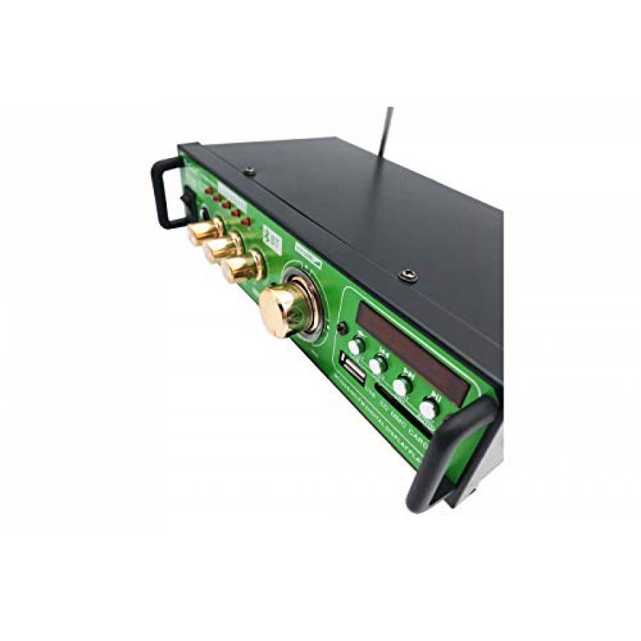 Amplificator Klausstech Cu Bluetooth , Radio Fm , Usb Si Sd Card , Telecomanda , Display Digital Led