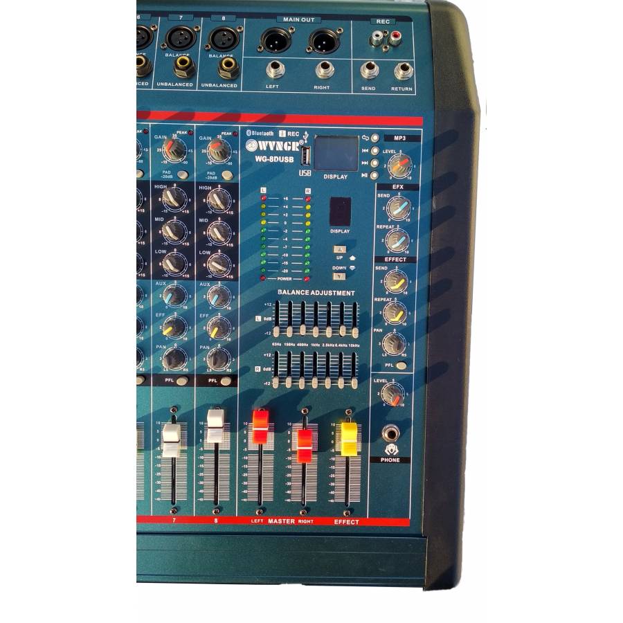 Amplificator  Profesional 8 Usb, Bluetooth