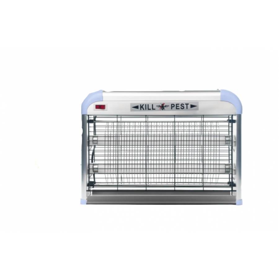 Aparat Anti-tantari, Putere 20w, Impotriva Insectelor Zburatoare, Pentru Interior Si Exterior, Buton On/off, Tava De Colectare, Lumina Pentru A Atrage Insectele, Argintiu