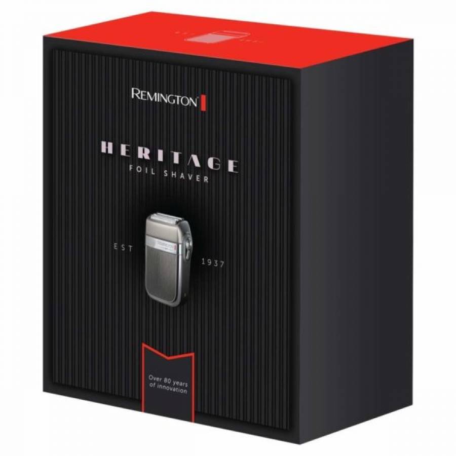 Aparat De Ras Electric Remington Heritage , Site Liftlogic , Trimmer Hibrid , Buton De Pornire/oprire, Lavabil Complet , Acumulator Litiu , Indincator De Incarcare Led , Gri