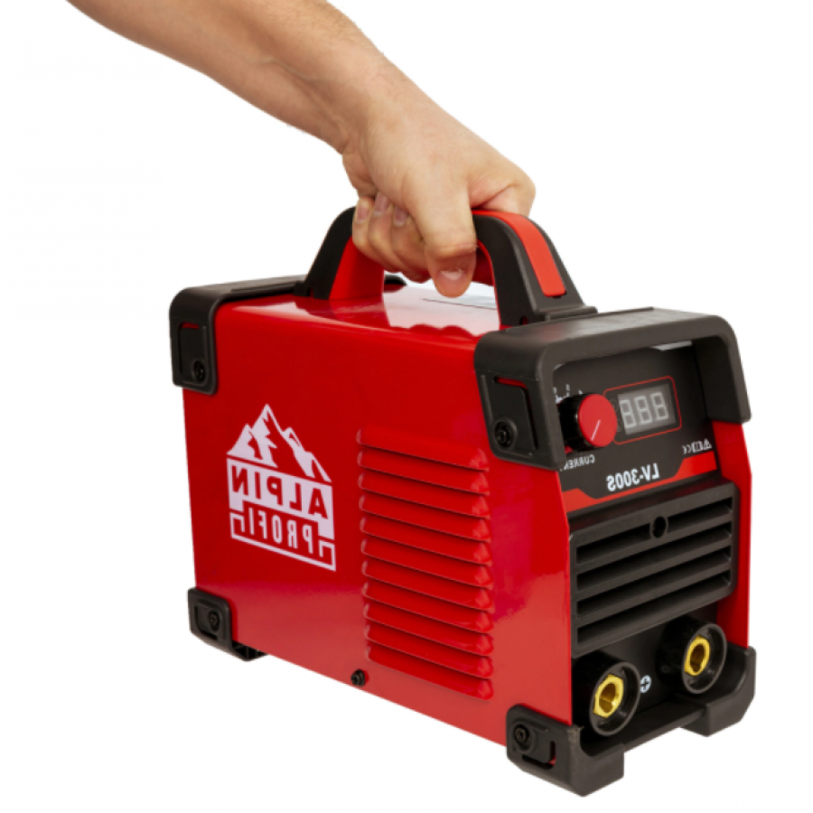 Aparat De Sudura Profesional, Sursa De Alimentare 220 V, Invertor, Frecventa 50 Hz, Protectie La Electrozi, Control Putere De Iesire, Protectie Ip21, Rosu