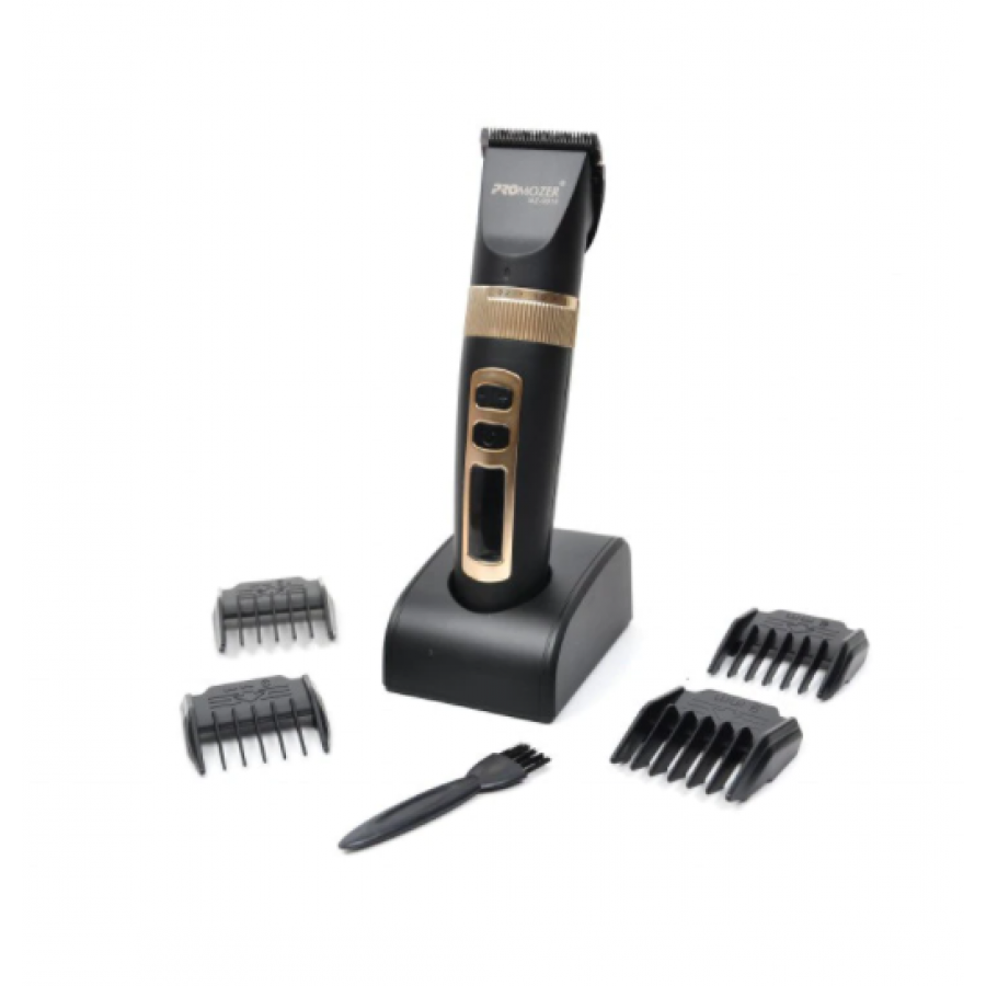 Aparat De Tuns, Motor Puternic, Turbo, Lame Ceramice, 2000 Mah, Reincarcabil, Sunet Redus, Negru
