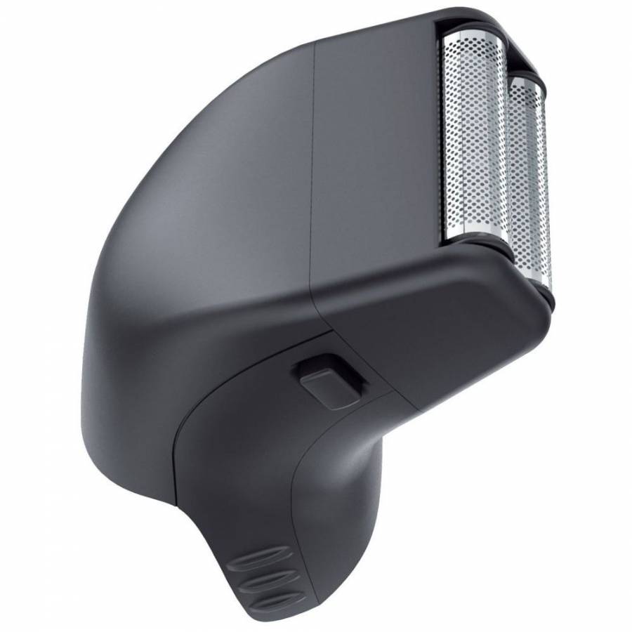 Aparat De Tuns Pentru Corp Bodyguard,lame Cu Invelis Din Titan, Lame Cu Auto-ascutire,5 Lungimi Presetate, Cap Cu Sita Pentru Ras,reincarcabil,indicator Luminos,argintiu/negru