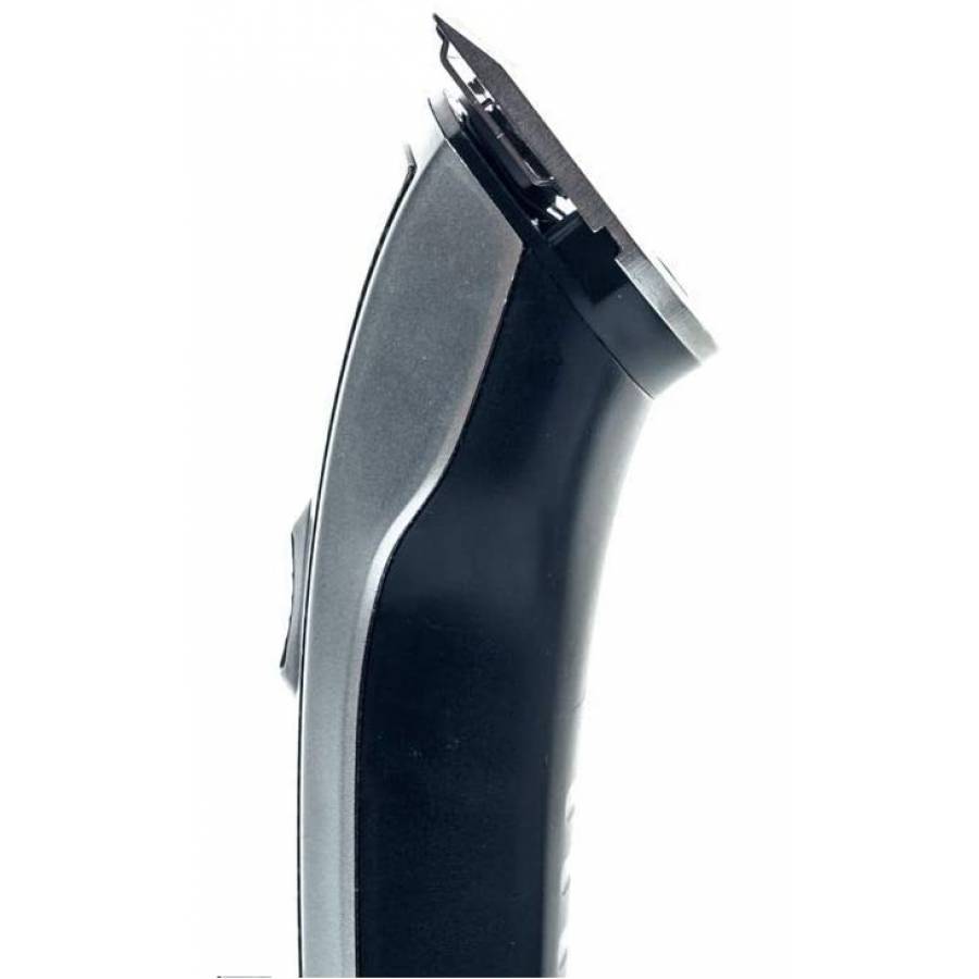 Aparat De Tuns Pritech, 3 W, Lame Precise Din Otel Inoxidabil, Waterproof, Autonomie Ridicata, Stand Incarcare, Acumulator Reincarcabil, Design Modern, Negru