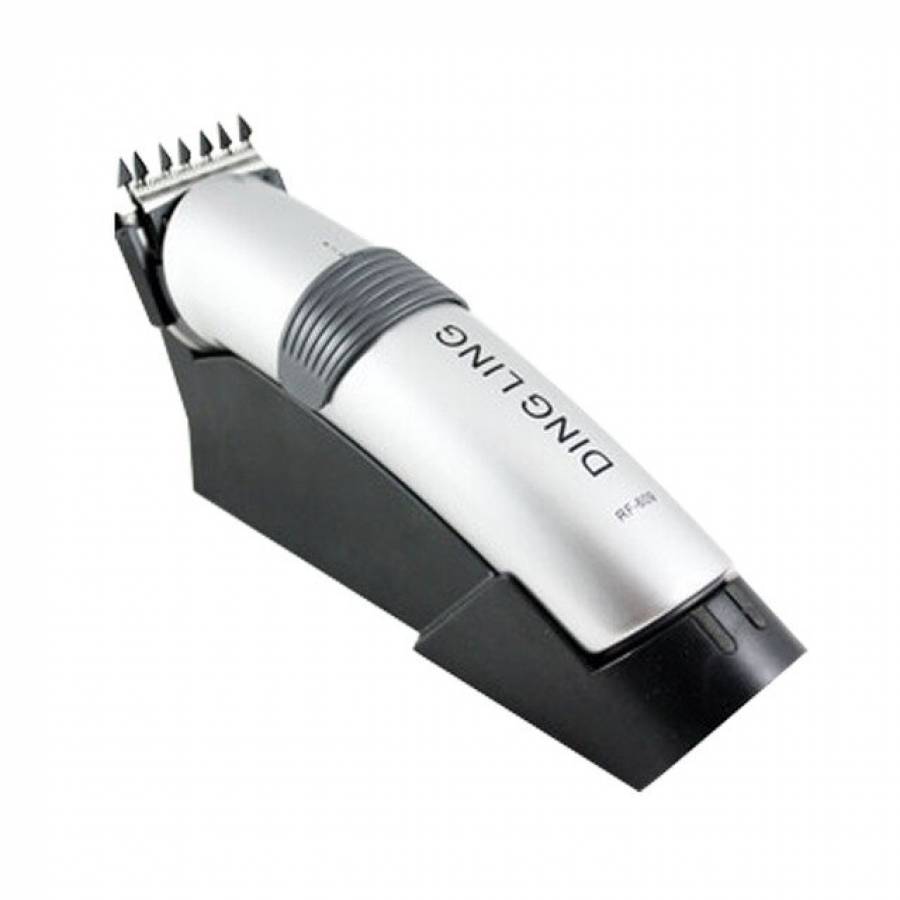 Aparat De Tuns Profesional, Putere 4w, Lame Din Otel Inoxidabil, Accesorii Incluse, Suport Pentru Incarcare Inclus, Tensiune 220 - 240 V, Negru/gri