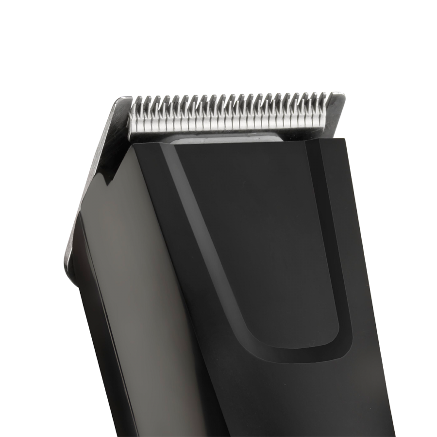 Aparat De Tuns Si Aranjat Parul Si Barba Power Hair Clipper, Material Lame Otel Inoxidabil, Lame Mari Si Detasabile, Buton Pornire/oprire, Utilizare Cu Fir, Reglare Precizie, Negru