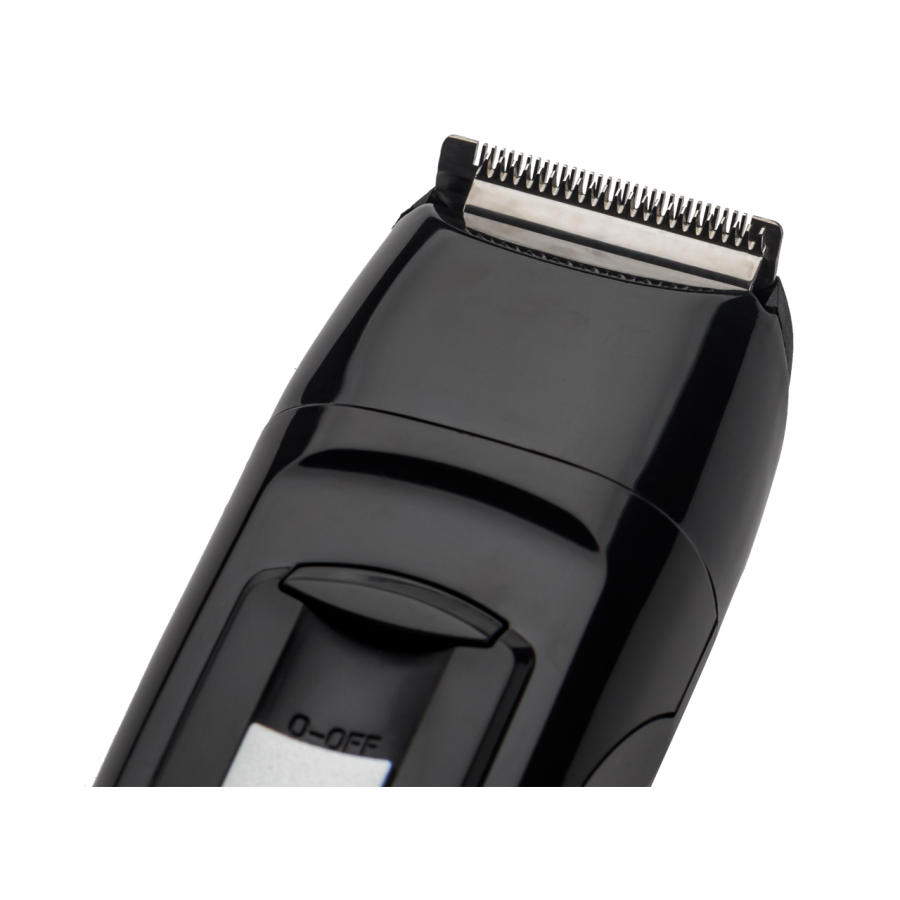 Aparat De Tuns Si Ras Electric Cu 8 Accesorii Incluse,suport De Incarcare, Lame Din Otel Inoxidabil,lama 32 Mm Pentru Barba, Autonomie De 30 Min,foarfeca, Piepteni, Perie De Curatare, Ulei, Negru