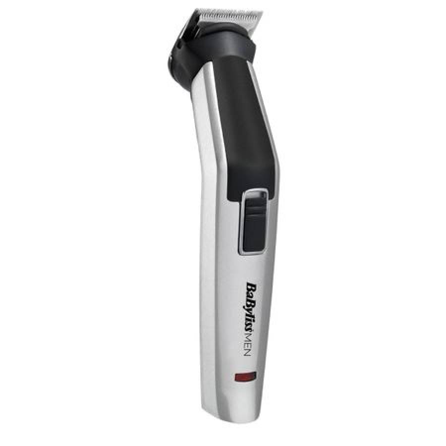 Aparat De Tuns Si Ras Multi Trimmer 8 In 1 , Lame Din Titanium, Autonomie De Functionare 60 Minute, 3 Ghidaje Pentru Barba, 1 Capat Pentru Detalii, 1 Capat Pentru Nas Si Urechi , Argintiu/negru