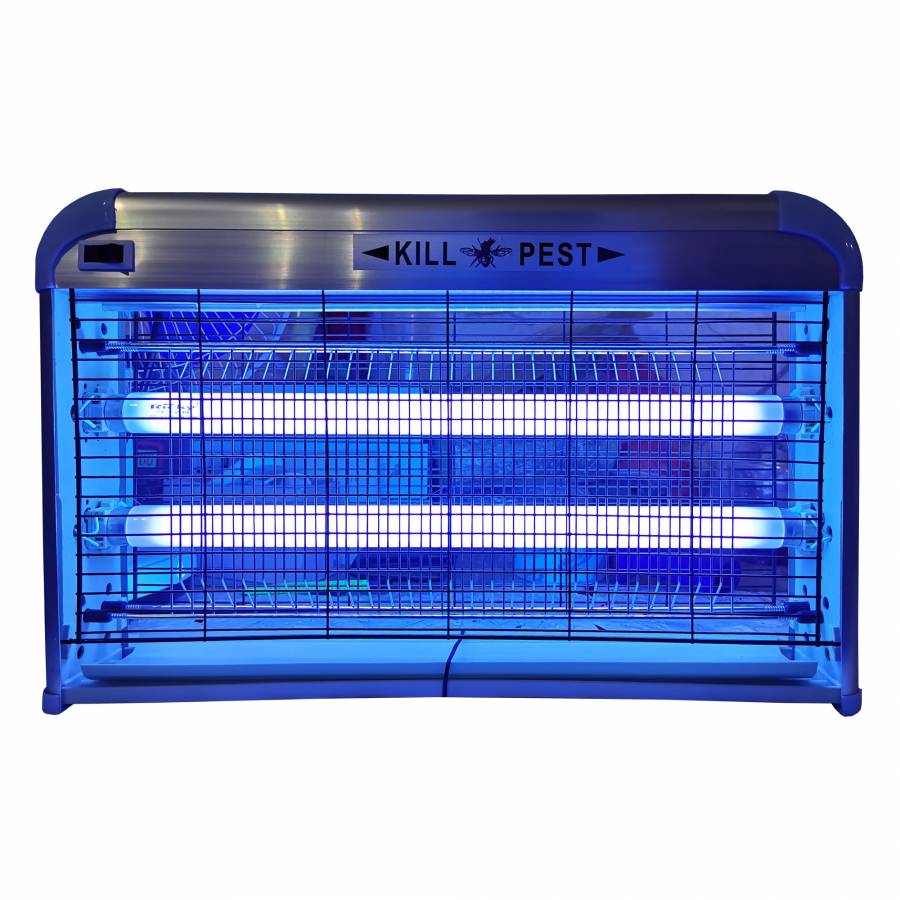 Aparat KlaussTech Cu Led Uv 30 W  , Anti Tantari , Muste , Molii Si Alte Insecte, Pentru Interior-exterior, Argintiu