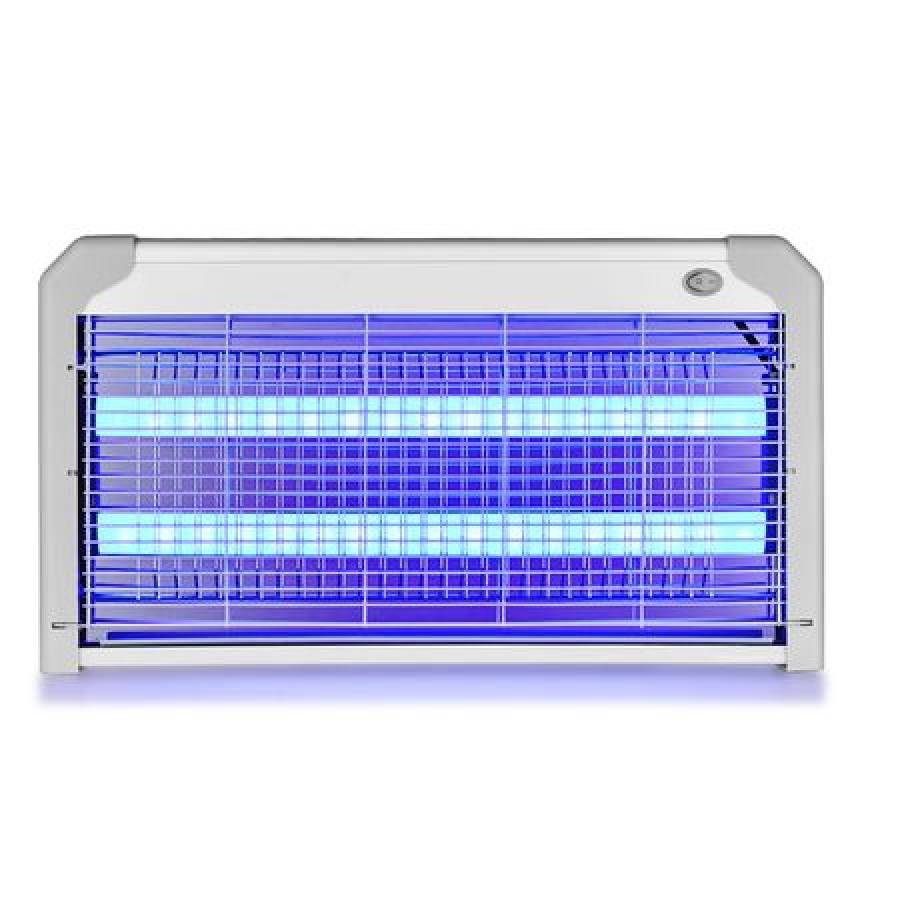 Aparat Klausstech Profesional Anti-tantari/anti Muste/anti Insecte , Putere De 30 W, Lampa De Calitate Uv,suprafata Din Aliaj Aluminiu , Rezistent La Zgarieturi, Culoare Alb