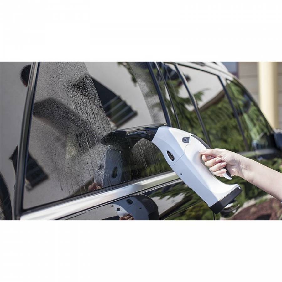 Aparat Pentru Curatarea Geamurilor, Putere 12w, Rezervor Apa 160ml, Utilizare Pana La 40 De Minute, Incarcare In 3 Ore, Capacitate Rezervor Apa Murdara 150ml, Alb