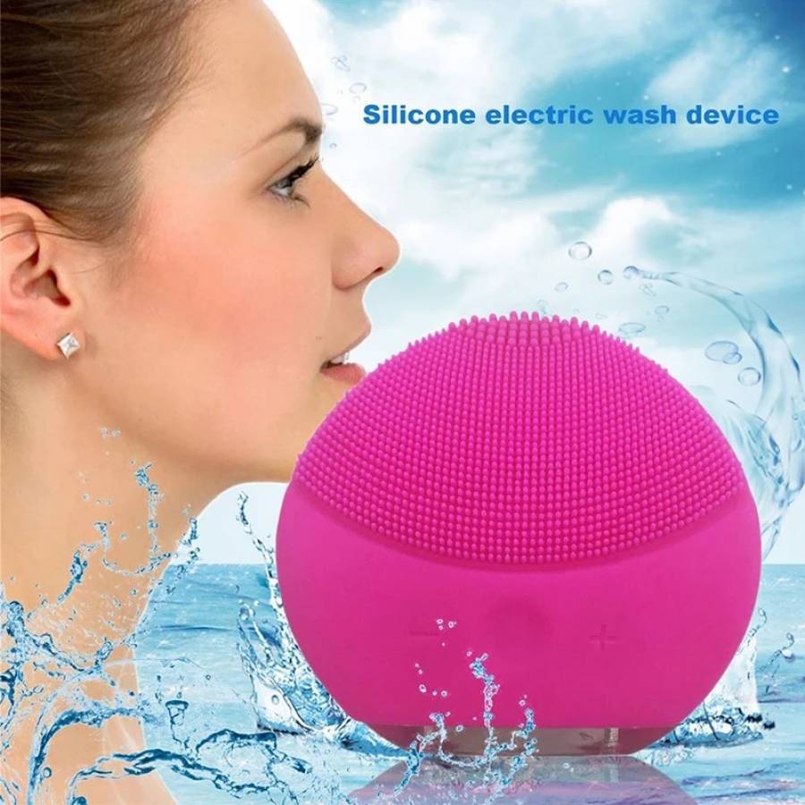 Aparat Pentru Masaj Facial  Forever  Mini  - Roz Inchis