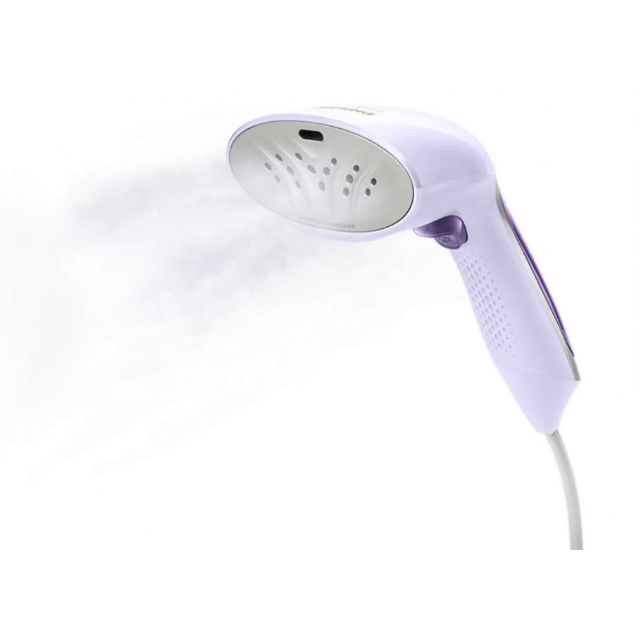 Aparat Philips De Calcat Vertical Portabil, Tehnologie Steam&go, Rezervor De 70 Ml, Putere 1200w, Indicator Luminos, Jet De Abur Continuu 22g/min, Tensiune 220-240  V, Alb/mov
