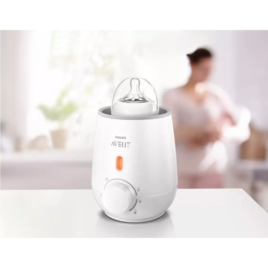 Aparat Philips De Incalzit Biberoane, Incalzire Rapida, 300 W, Clasa 1 De Securitate, Material Abs/ Pp, Tensiune 220-240 V, 50/60 Hz, Alb