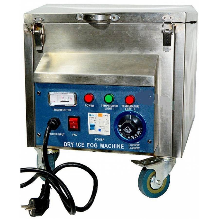 Aparat Profesional Klausstech De Fum Greu 3000 W  Cu Gheata Carbonica Co2