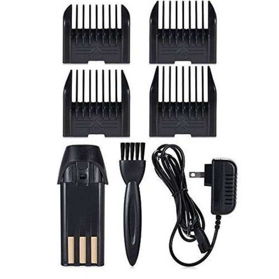 Aparat Reincarcabil De Tuns Animale , Buton On/off, Functioneaza La Priza De 220 V, Putere De 12 W, Nivel Zgomot 10 Db, Buton Pentru Reglarea Cutitelor, Auriu/negru