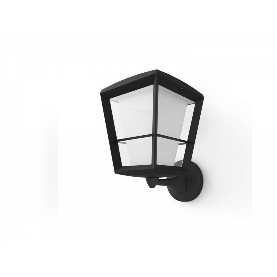 Aplica Exterior Led Rgbw Philips, Control Hue Bridge, Putere 15w (79w), 1150 Lm, Material Sticla, Stil Contemporan, 2000 - 6500 K, Negru