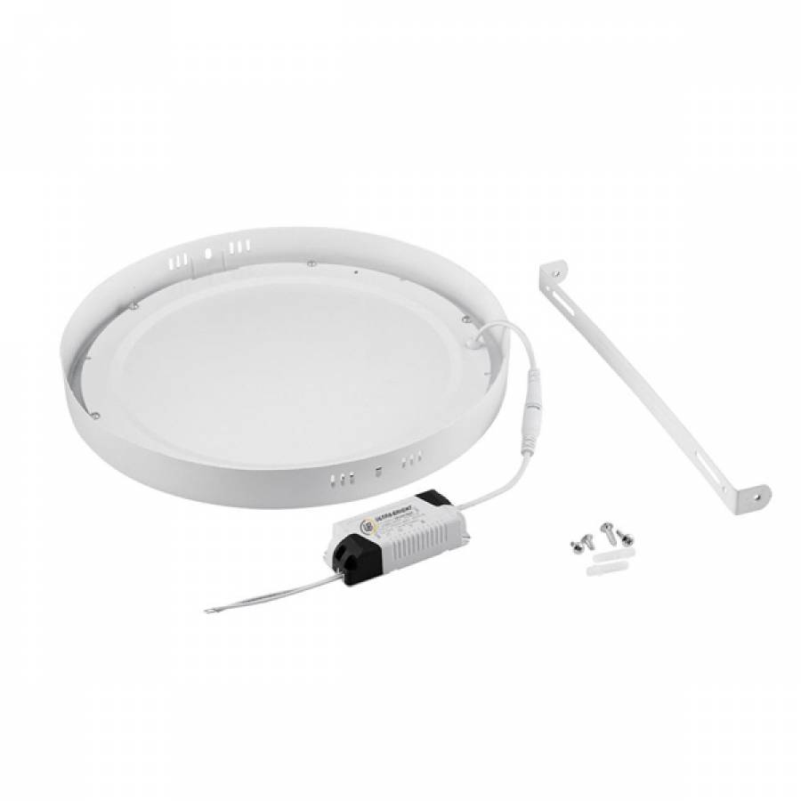 Aplica Led Rotunda Klausstech, Putere 24 W, 2160 Lumeni, Protectie Ip 20, Temperatura Culoare 6500 K, Culoare Alb Rece, Clasa A++, Usor De Montat, Design Clasic, Alb