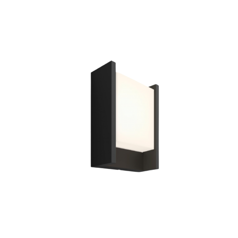 Aplica Pentru Perete Hue Led Integrat, Control Inteligent, Bec Putere 15 W (80w), Lumeni 1150 Lm, Lumina Alba Calda, Protectie Ip44, Negru