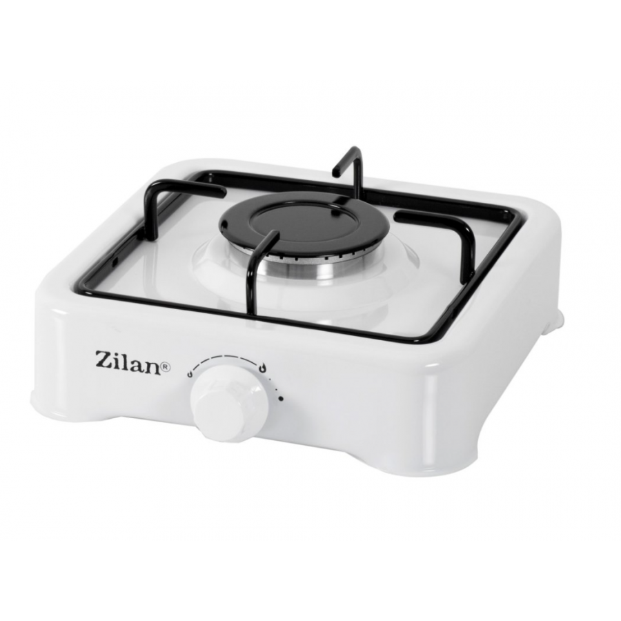 Aragaz Cu 1 Ochi, Tip Plita, Alimentare La Butelie, Robinet De Gaz Cu Siguranta, Putere 1600w, 0,180 Kg/h, 30 Mbar, Alb