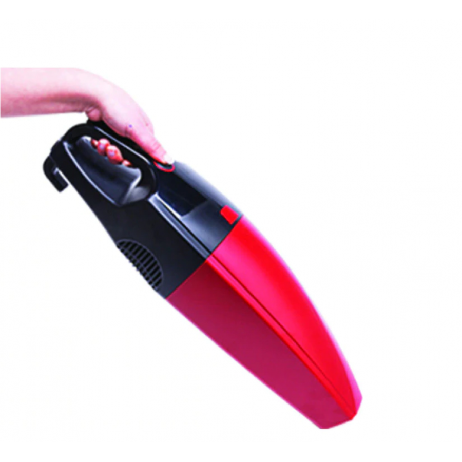 Aspirator 2 In 1 Profesional, Putere 800w, Filtru Hepa, Cablu De 5 M, Maner Ergonomic, Capacitate Colectare 2l, Cap Triunghiular, Rosu