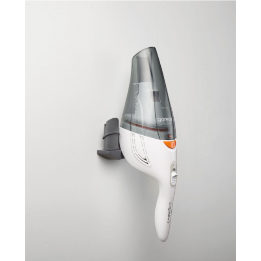 Aspirator De Mana Profesional, Curatare Umeda/uscata, Recipient De Colectare 0.4 L, Functionare Cu Acumulator, Autonomie 14 Min/incarcare, Putere 55 W, Montare Pe Perete, Alb/negru