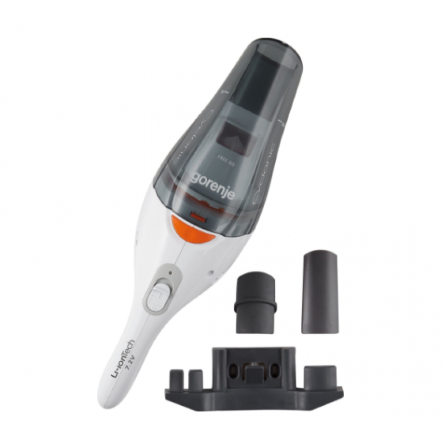 Aspirator De Mana Profesional, Curatare Umeda/uscata, Recipient De Colectare 0.4 L, Functionare Cu Acumulator, Autonomie 14 Min/incarcare, Putere 55 W, Montare Pe Perete, Alb/negru