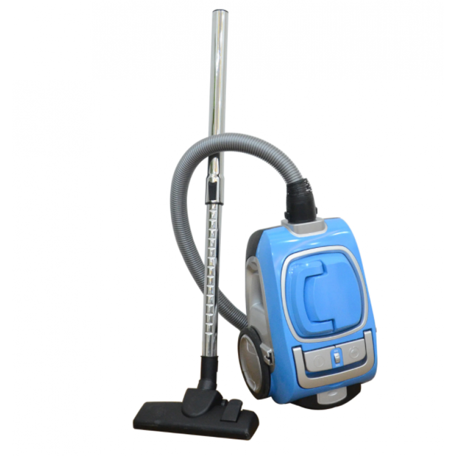 Aspirator Fara Sac, 1200 W, Capacitate 3l, Lungime Cablu 5 M, 220-240v  50-60hz , 60 - 85 Db, Design Modern, Albastru