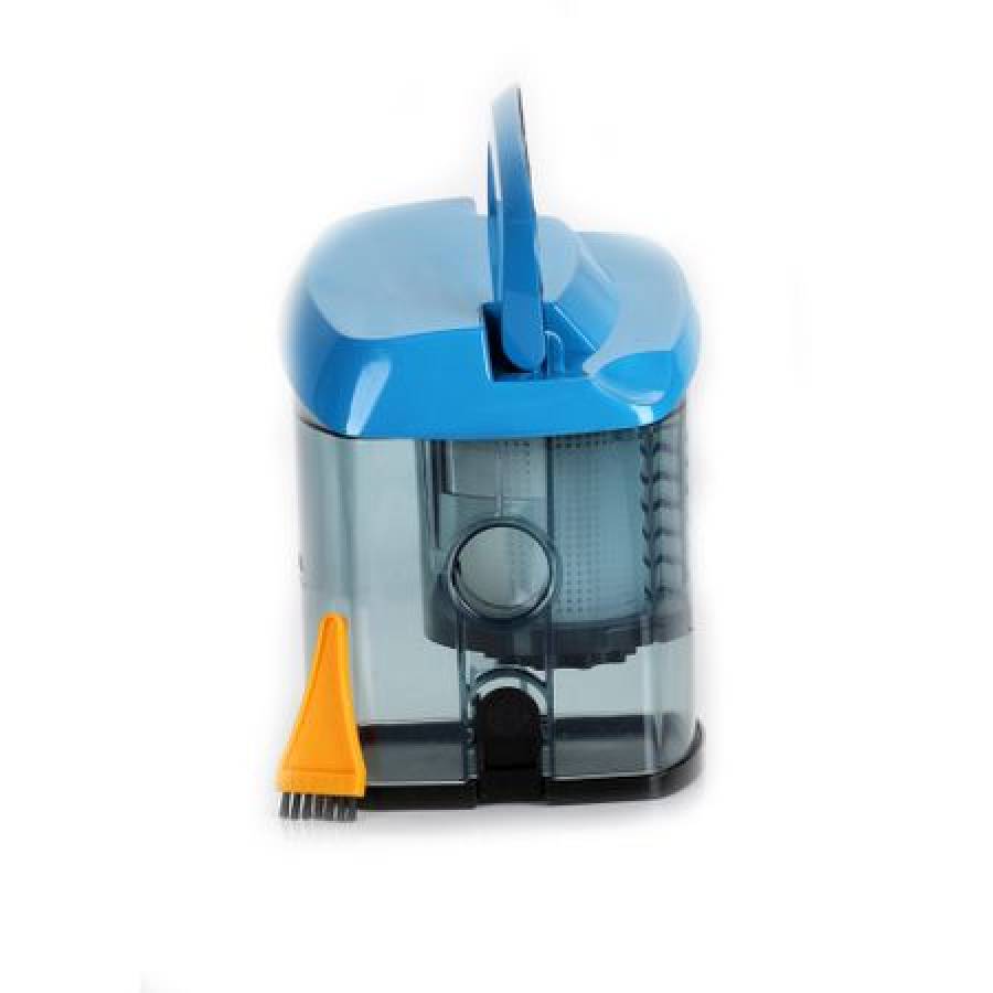 Aspirator Fara Sac Hausberg, 1200 W, Tehnologie Fara Sac, Capacitate Recipient 3 L, Cablu De Alimenatre 5 M, Design Modern, Albastru