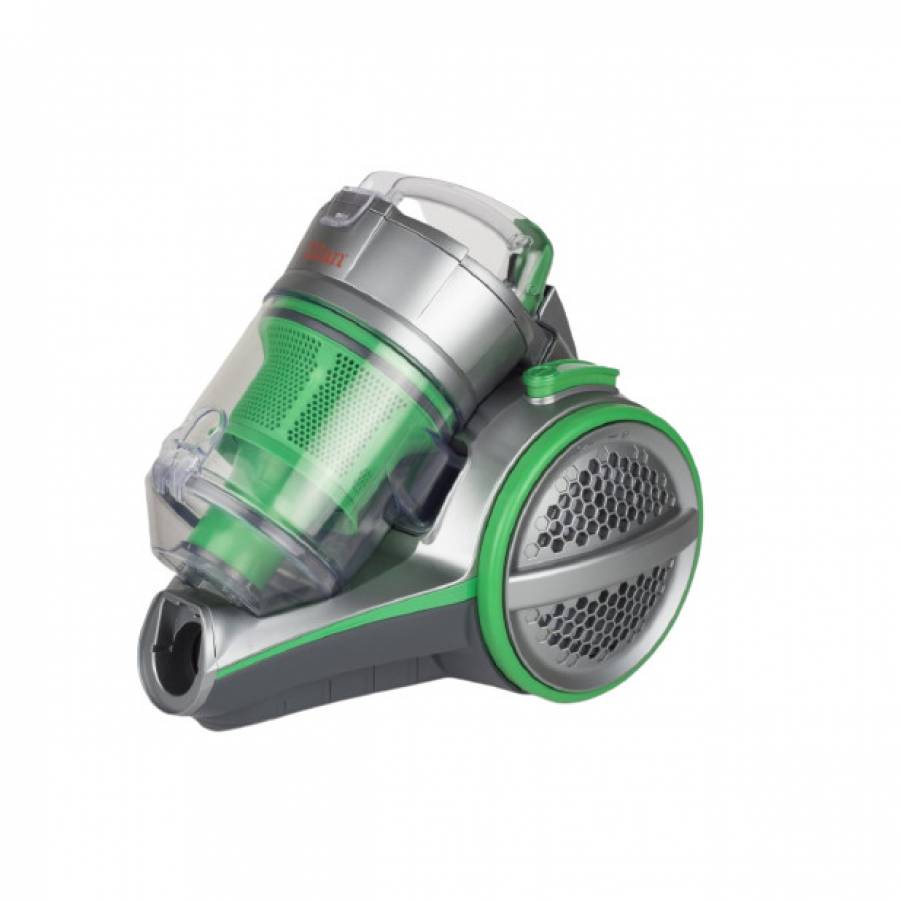 Aspirator Fara Sac, Putere 1400 W, Filtru Hepa, Accesoriu Pentru Spatii Inguste, Tub Telescopic, Vas Colectare 2l, 79 Db, Verde