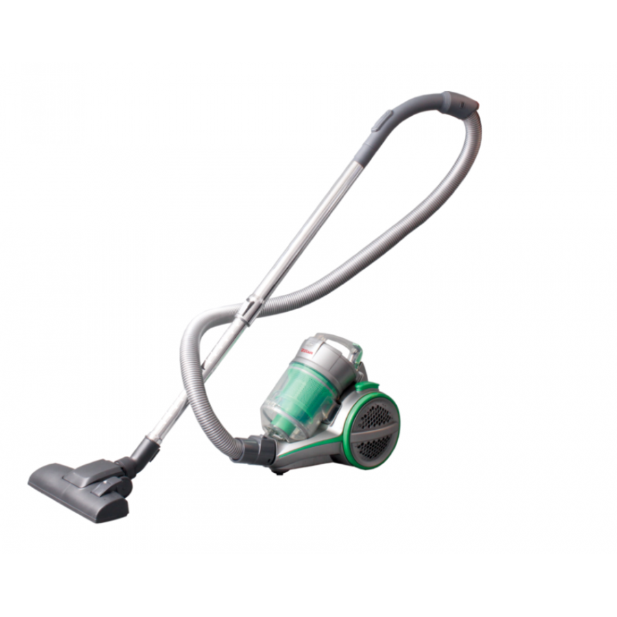Aspirator Fara Sac Z , Tub Telescopic, Usor De Golit, Putere 1400w, Filtru Hepa, Accesoriu Spatii Inguste, Roti Cu Banda De Cauciuc, Verde