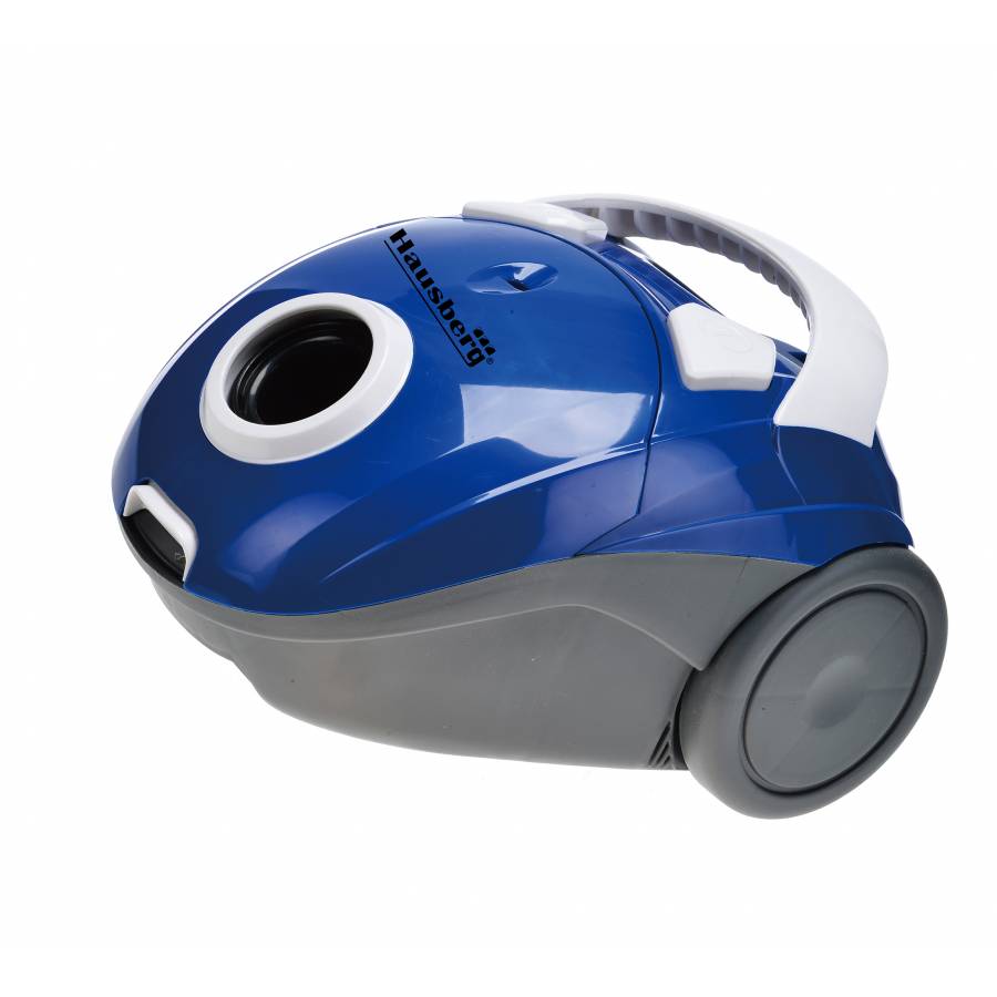 Aspirator  Model Hausberg 700 W, Sac Cu Capacitate De  1 Kg ,  Culoare Albastru