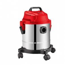 Aspirator Multifunctional Victronic Xyp005 , Utilizare Uscata/umeda, Putere De 1200 W , Tehnologie De Suflare, 4 Roti Pivotante, Clasa De Protectie Ip4 , Argintiu/rosu