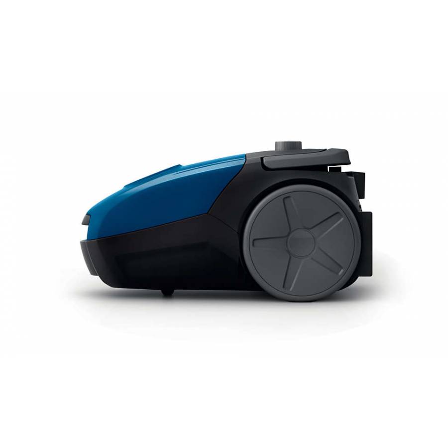 Aspirator Philips Cu Sac Profesional Cu Putere De Aspirare 750 W, Nivel De Zgomot 77 Db, Capacitate Sac 3 L, Cap De Aspirare Multifunctional, Raza De Actiune 9 M, Putere Reglabila, Compact Si Usor, Albastru