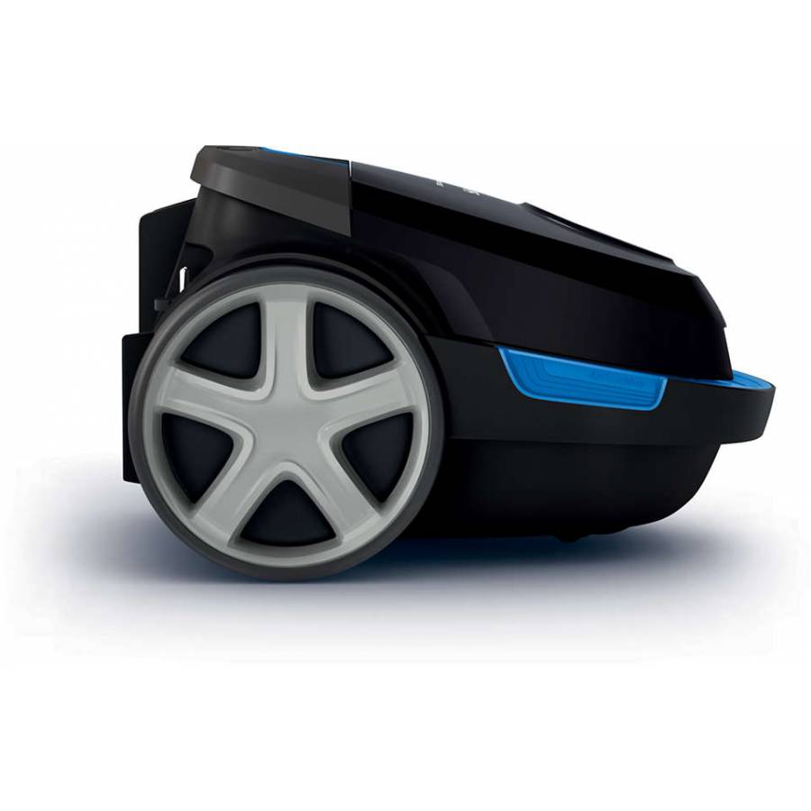 Aspirator Philips Performer Cu Sac, Putere 900 W, 78 Db, Colectare Praf 3 L, Filtru Anti Alergeni, Maner Frontal, Cuplaj Activelock, Raza Operare 9 M, Culoare Negru Intens