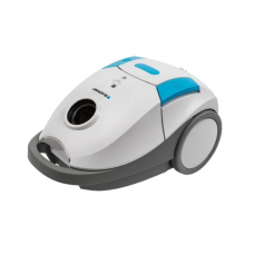 Aspirator Profesional Cu Sac, Putere 700w, 2l, Silentios 80 Db, Cablu 4.8 M, Multi-suprafete, Modern, Culoare Alb/albastru