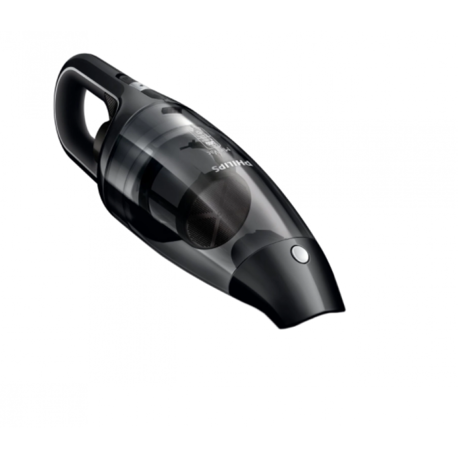 Aspirator Profesional Philips Portabil Cu Flux De Aer Ciclonic, Nivel De Zgomot 81 Db, Putere De Intrare 120 W, Putere De Aspirare 22 W, Compartiment De Praf Translucid, Maner Ergonomic, Negru