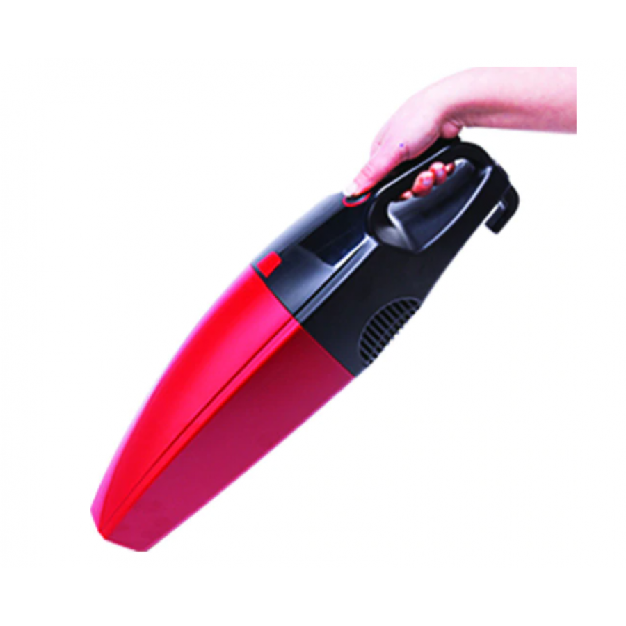 Aspirator Vertical 2in1, 800w, Capacitate De 2l, 5m De Cablu, Cap De Aspirare Triunghiular, Rosu