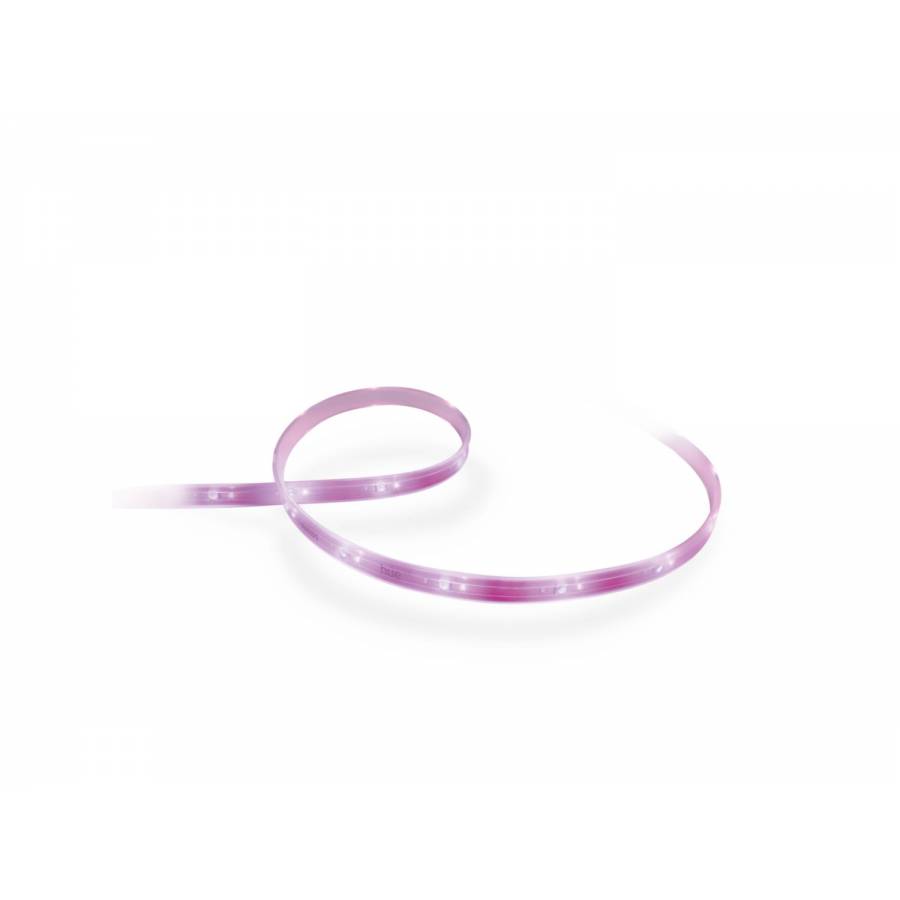 Banda Led Rgbw Philips Cu Lungime 2 M, Flexibila, Control Bluetooth, Silicon, Temperatura 2000 6500 K, 220 240 V, Putere 20 W, 1600 Lm, Alb