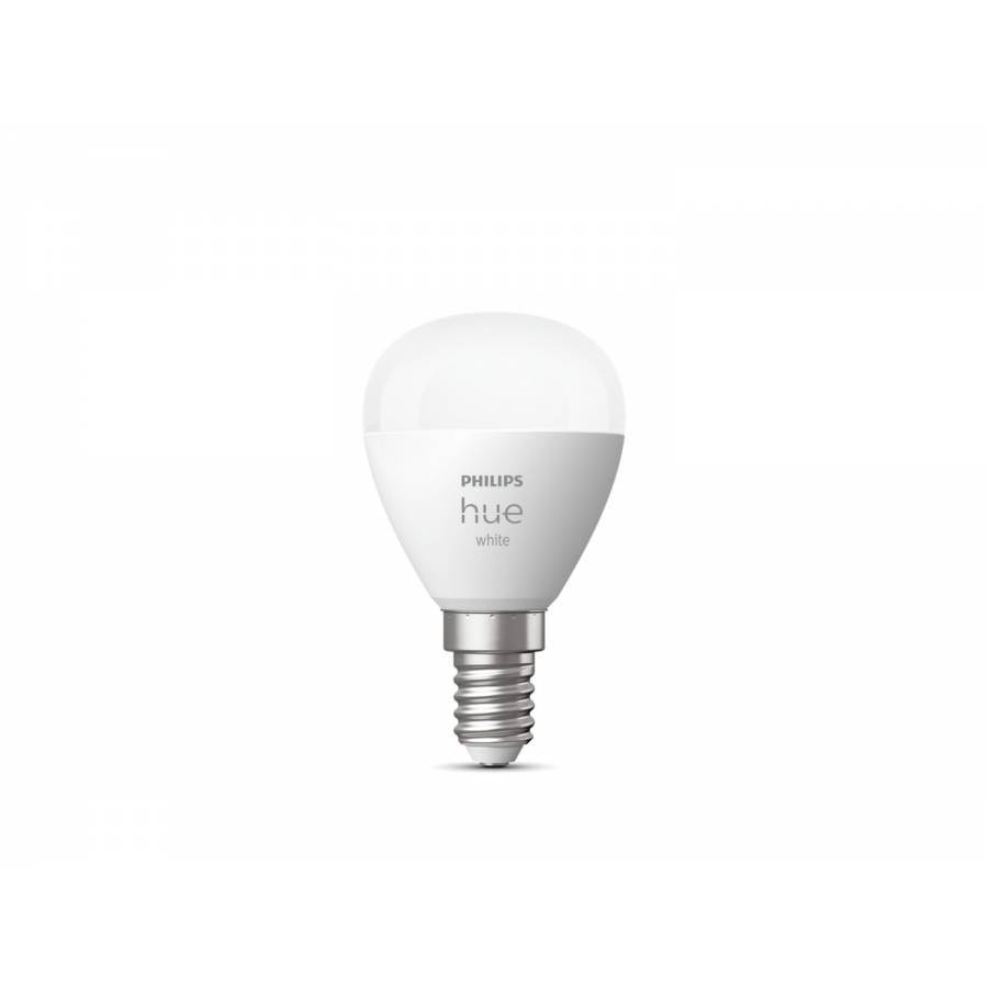 Bec Inteligent Cu Lumina Alba, Philips, Bluetooth, Utilizare Bridge, Temperatura 2700 K, Diametru 45 Mm, Zigbee, 470 Lm, 25000 Ore, Alb