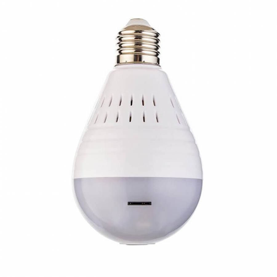 Bec KlaussTech Cu Camera De Supraveghere Ip, Panoramica 360 De Grade,