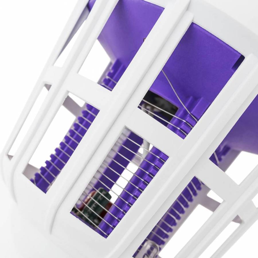 Bec Led Anti-insecte Klausstech, 12 W, Temperatura Culoare 6500 K, Flux Luminos 250 Lm, Soclu E 27, Protectie Supraincalzire, Design Ergonomic, Alb