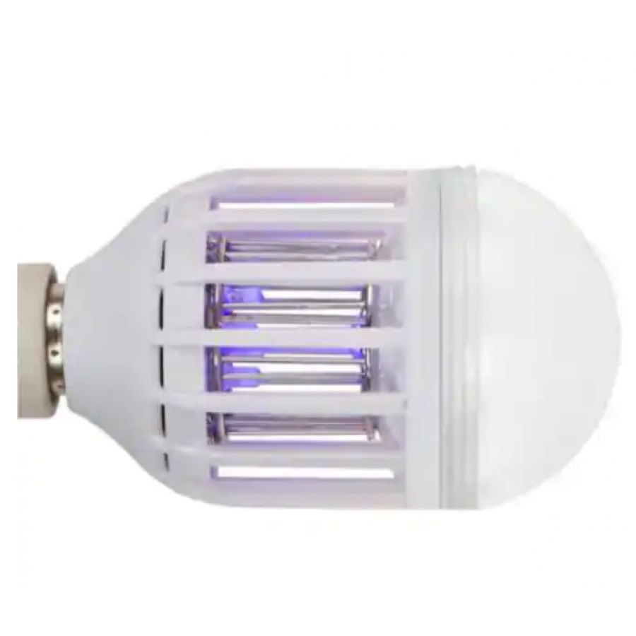 Bec Klausstech Led Cu Tehnologie Anti-insecte Cu Lumini Anti Uv, 12 Capsule Led Cu Putere De 12 W, Flux Luminos 1200 Lumeni, Consum Redus De Energie, Alb