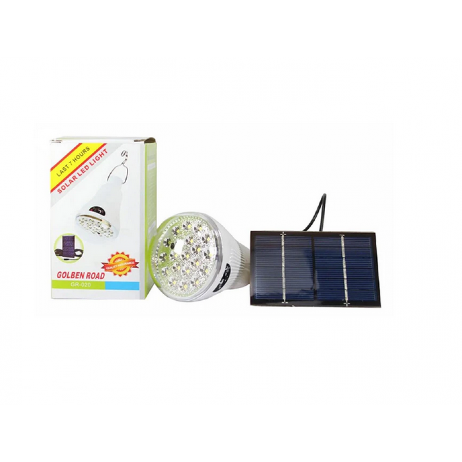 Bec Led Klausstech Incarcare Solara, Functionare 7 H,  Exterior, Panou Solar 6v, Buton On/off, Incarcare 6 - 10 H, Culoare Alb